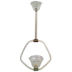 Stunning pendant attributed to Barovier 8