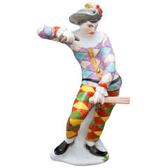 Meissen Figure of the Commedia Dell’arte by J.J. Kaendler