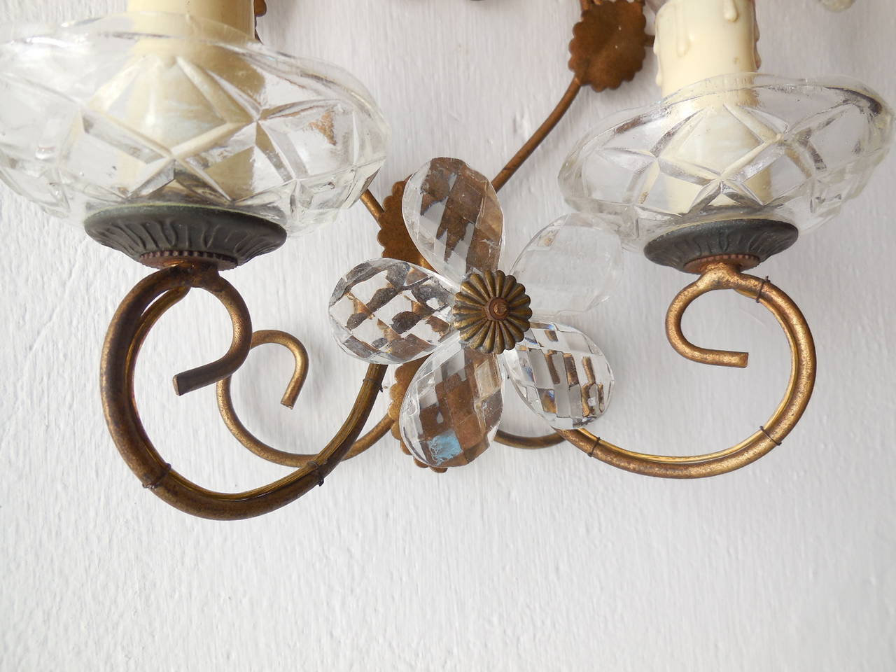 Clear Flower Maison Bagues Style Sconces 1