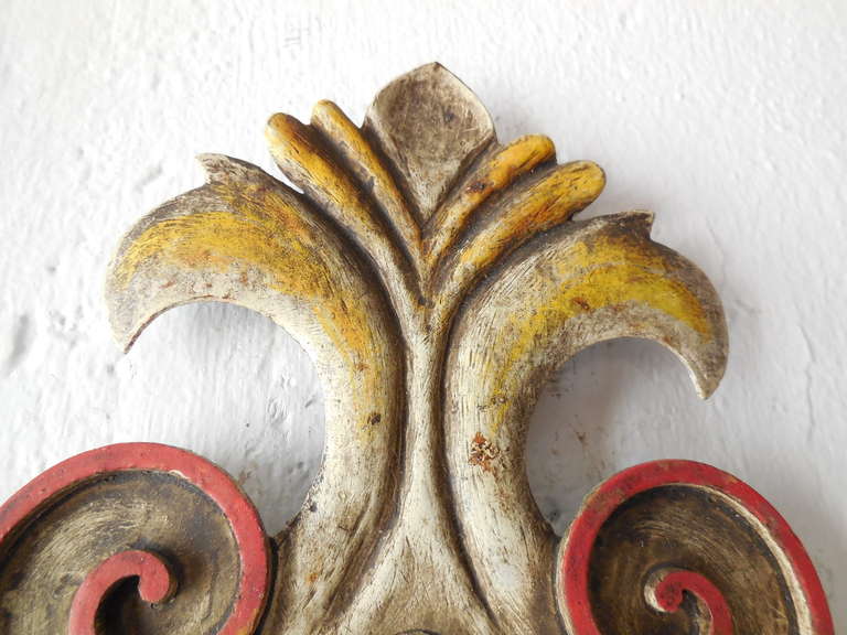 Italian Florentine Tole Sconces 3