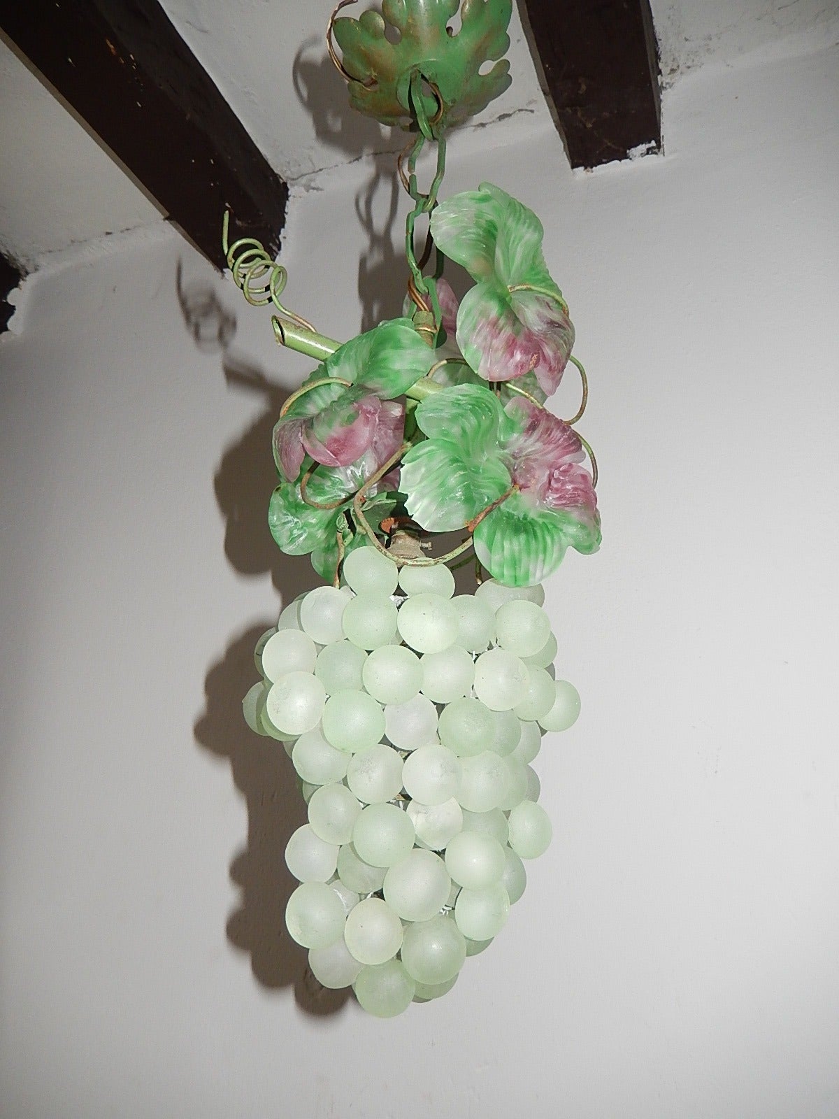 murano glass grape clusters
