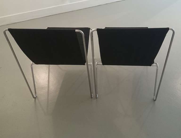 Danish Pair of Bachelor Chairs