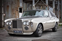 Unique Rolls-Royce Silver Shadow Champagne Bar and DJ Booth