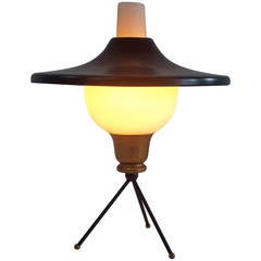 Gilardi & Barzaghi Tripod UFO Table Lamp
