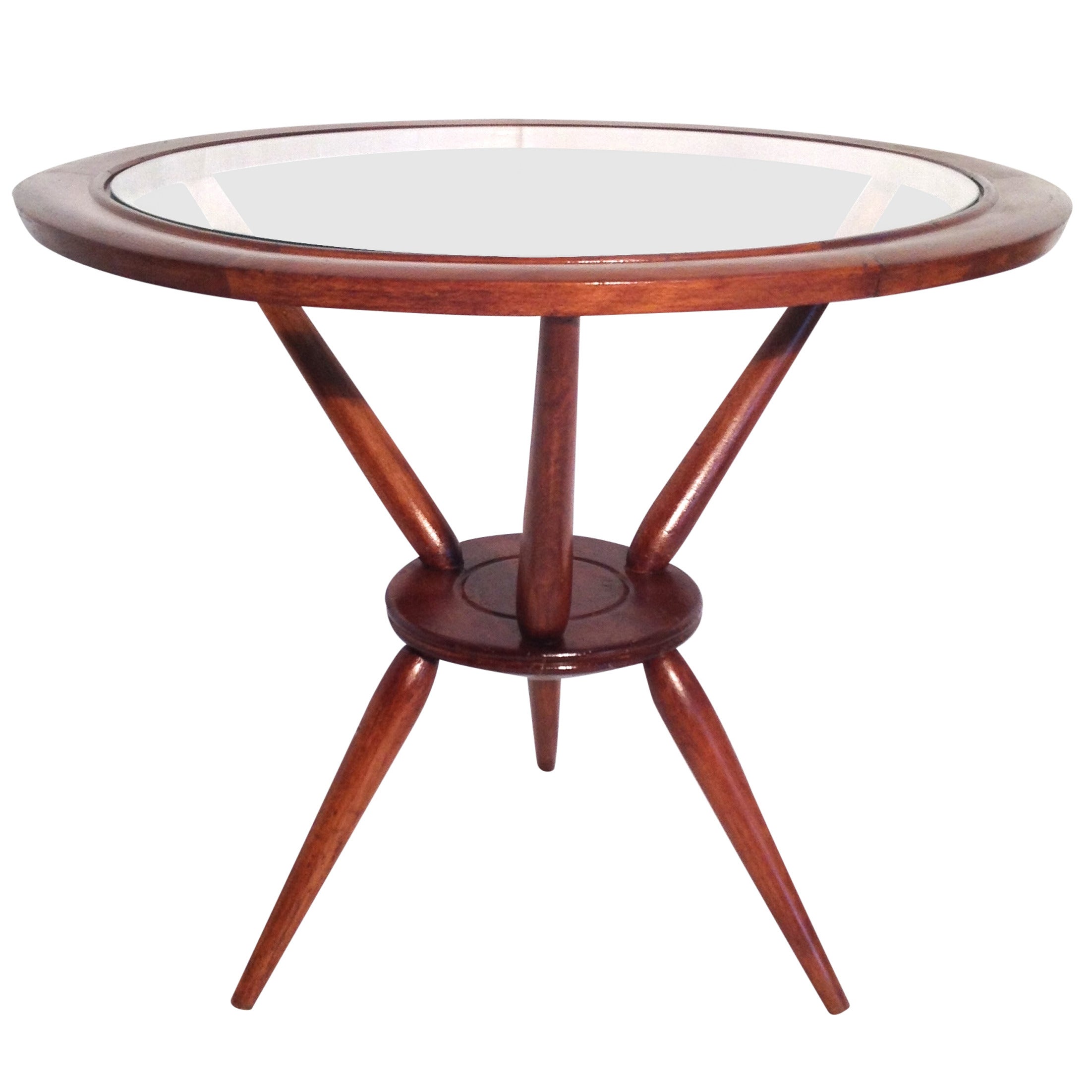 Italian Cocktail Table by Cesare Lacca For Sale