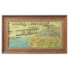 Vintage "Cours D'Aviation, " by Andrew Sinclair