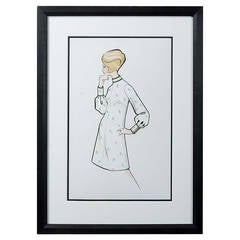 Sir Norman Hartnell, Mid-20th Century Fashion Illustration 3