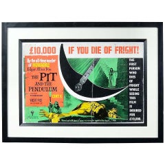 Retro "Pit and Pendulum, " Poster by Andrew Sinclair