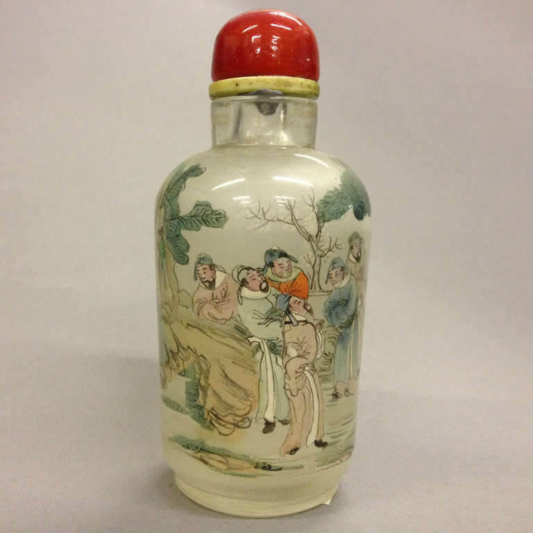 A Glass Snuff Bottle