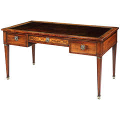 A Mid-19th Century Palisander Wood Writing Desk