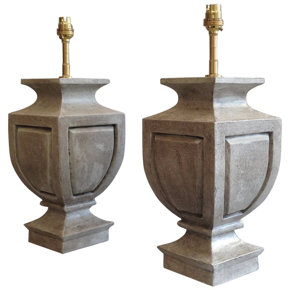 A Pair of 20th Century Amboise Lamp Bases