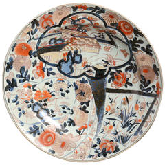 Large-Scale 18th Century Imari Porcelain Charger