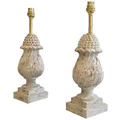 A Pair of 20th Century Villandry Lamp Bases