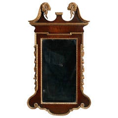 Mid-18th Century George II Period Tabernacle Mirror