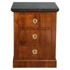 Early 19th Century Empire Period Bedside Cabinet