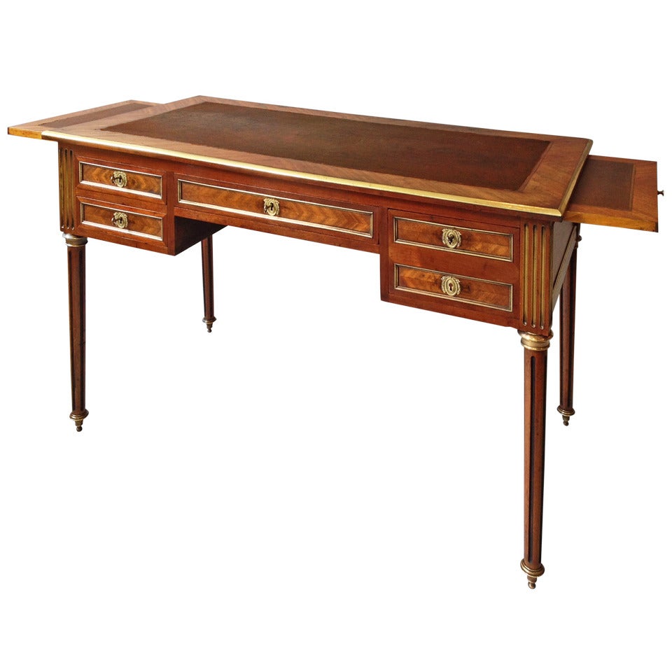 19th Century Louis XVI Style Mahogany Writing Desk