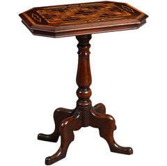 Mid-19th Century Parquetry Occasional Table