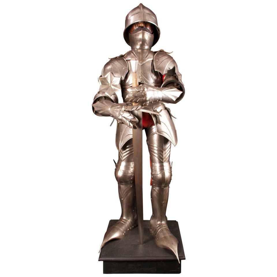 A Good Model Suit of South German, Late Gothic Armour For Sale
