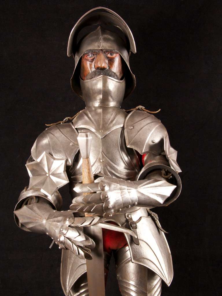 A Good Model Suit of South German, Late Gothic Armour For Sale 3