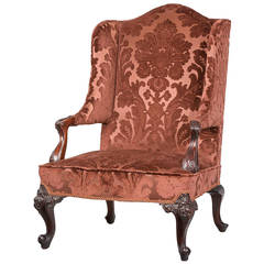 19th Century Wing Chair 12