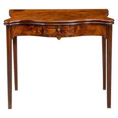 18th Century Mahogany Tea Table
