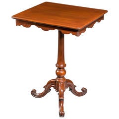 Mid-19th Century Mahogany Occasional Table 10