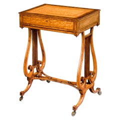 Late 18th Century Satinwood Work Table