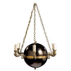 Regency Period Six-Arm Chandelier