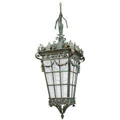 Early 20th Century Bronze Lantern