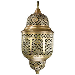 Eastern Pierced Brass Lantern