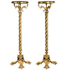 Pair of 19th Century Torcheres 6