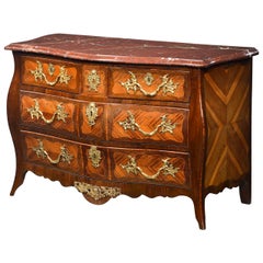 Good Louis XV Kingwood Parquetry Commode