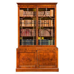George III Period Mahogany Bookcase