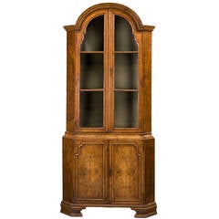 Queen Anne Design Corner Cupboard 1