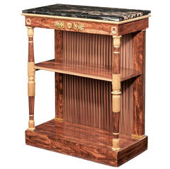Regency Period Rosewood Gilt Side Cabinet 11