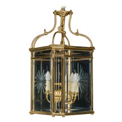 Regency Style Gilt Bronze Lantern