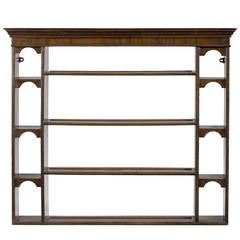 Early 19th Century Mahogany and Oak Delft Rack 6