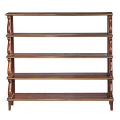 Regency Period 'Waterfall' Bookcase 12