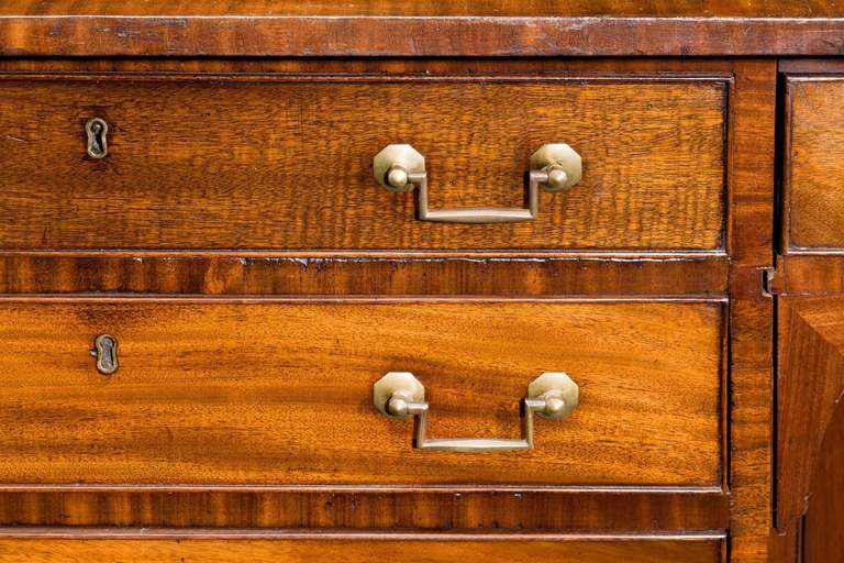 18th Century Chippendale Period Mahogany Library Desk