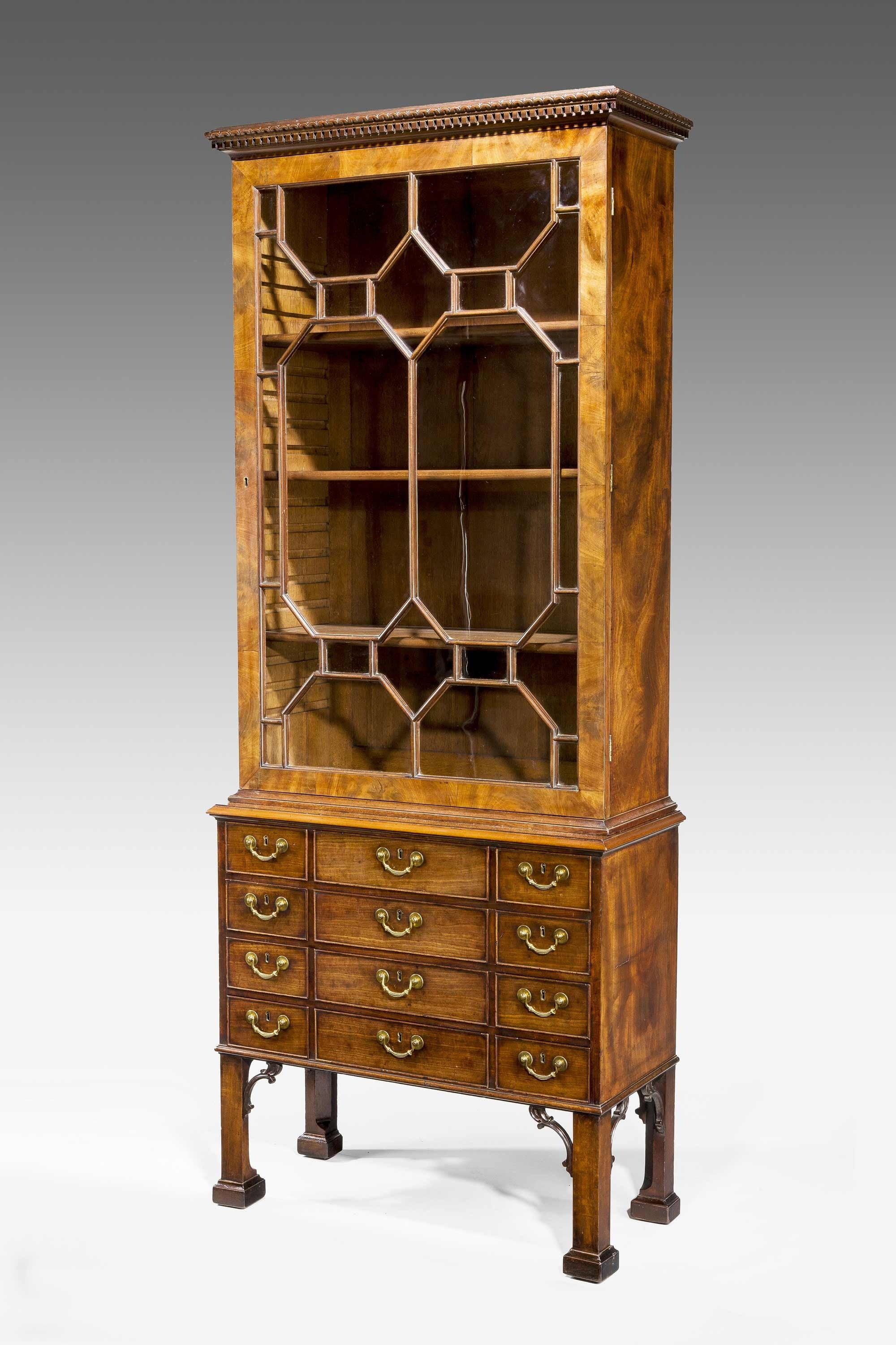 Fine Early George III Period Bookcase