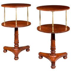 Pair of Regency Period Dumb Waiters 8