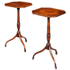 Pair of Late 18th Century Occasional Tables 1