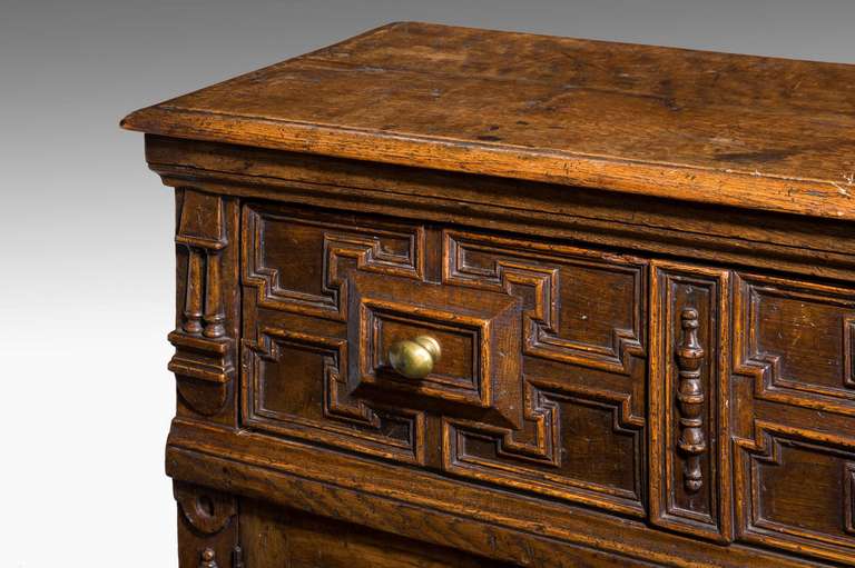 Late 19th Century Oak Dresser Base at 1stDibs