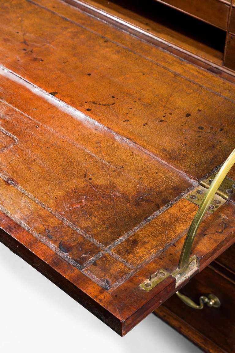 Fin du XVIIIe siècle Bibliothèque secrétaire d'époque Chippendale