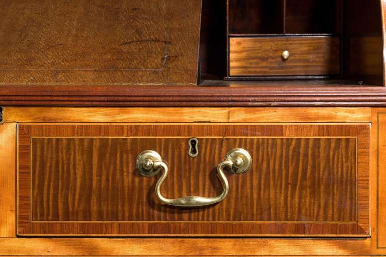 George III Period Cylinder Top Desk 1