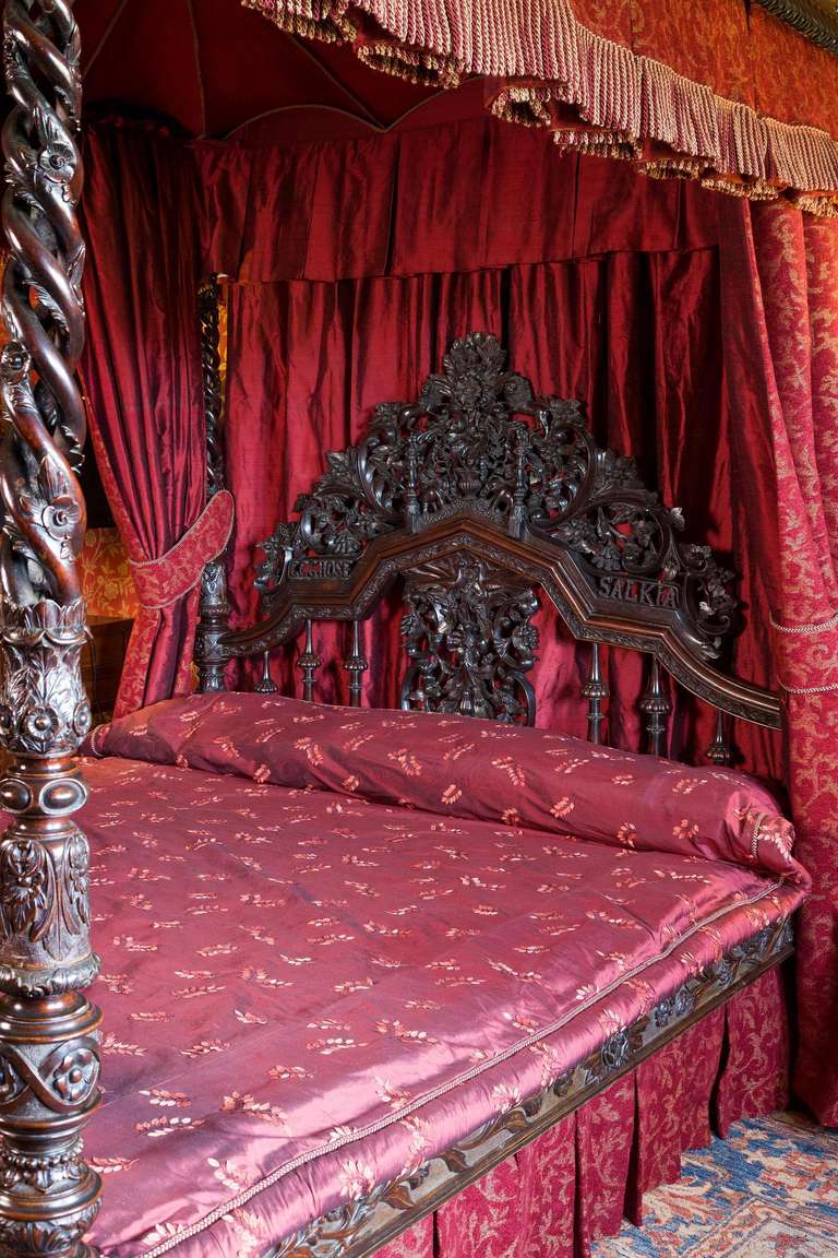 British 19th Century Anglo-Indian Four-Poster Bed