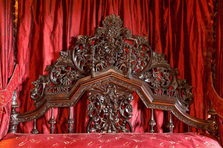 19th Century Anglo-Indian Four-Poster Bed 1