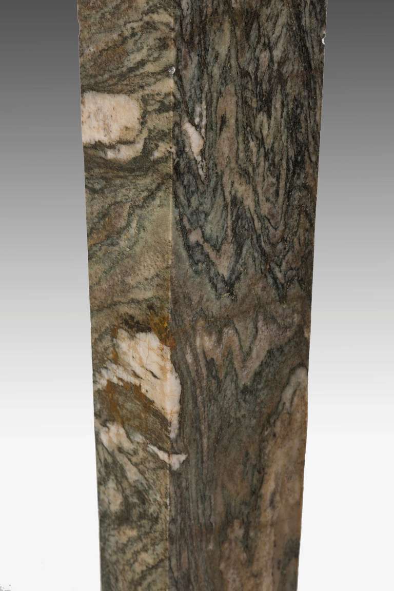 Pair of Early 19th Century Marble Columns 4