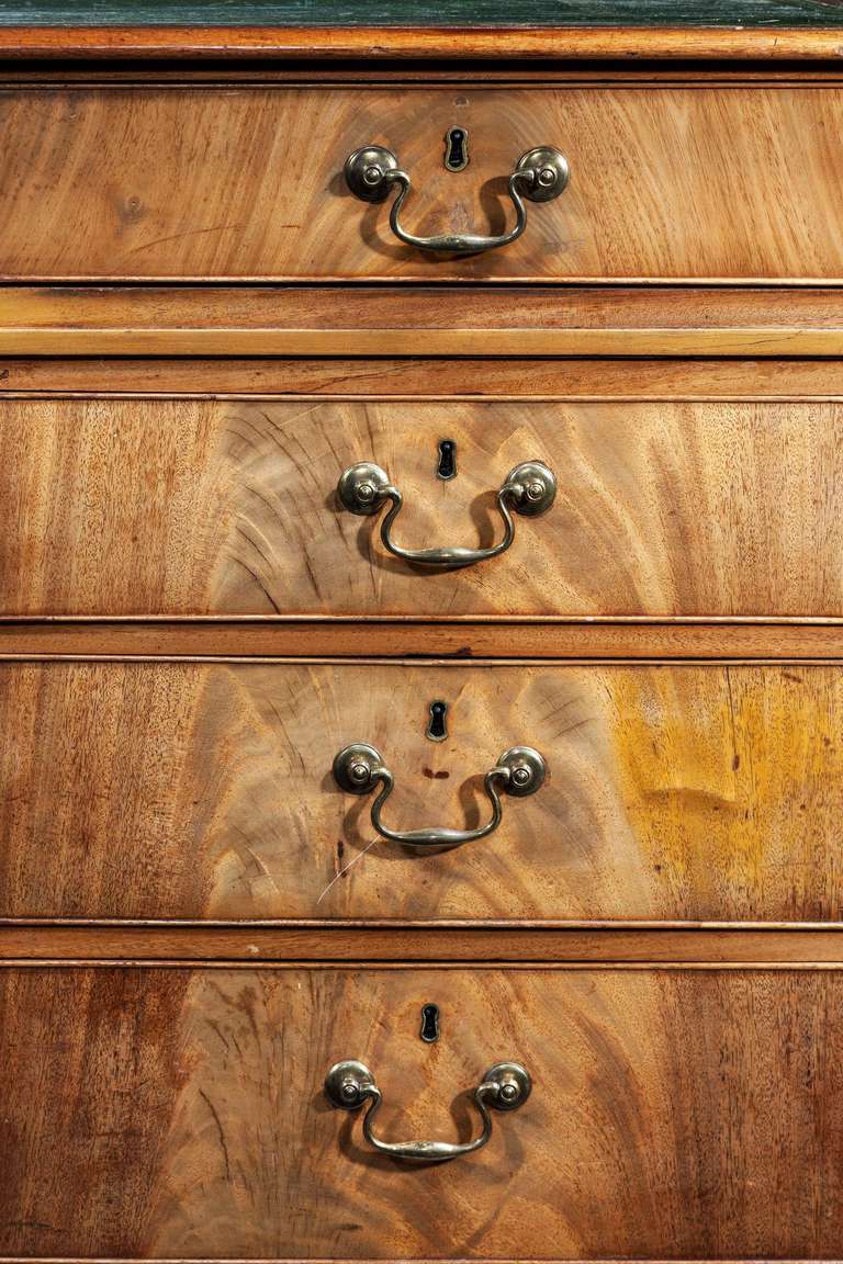 Regency Period Mahogany Partners Desk In Good Condition In Peterborough, Northamptonshire