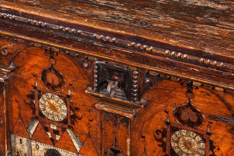 Mid-17th Century German Chest 1